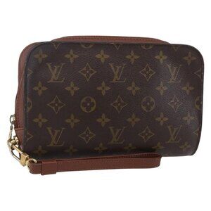 LOUIS VUITTON Monogram Orsay Clutch Bag M51790 LV Auth 147829